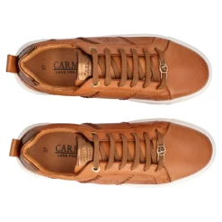 Sneakers Camel Donna in Pelle