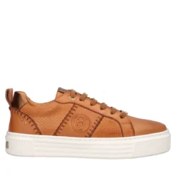 Sneakers Camel Donna in Pelle