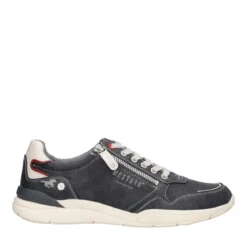 Sneakers con Zip Uomo Navy