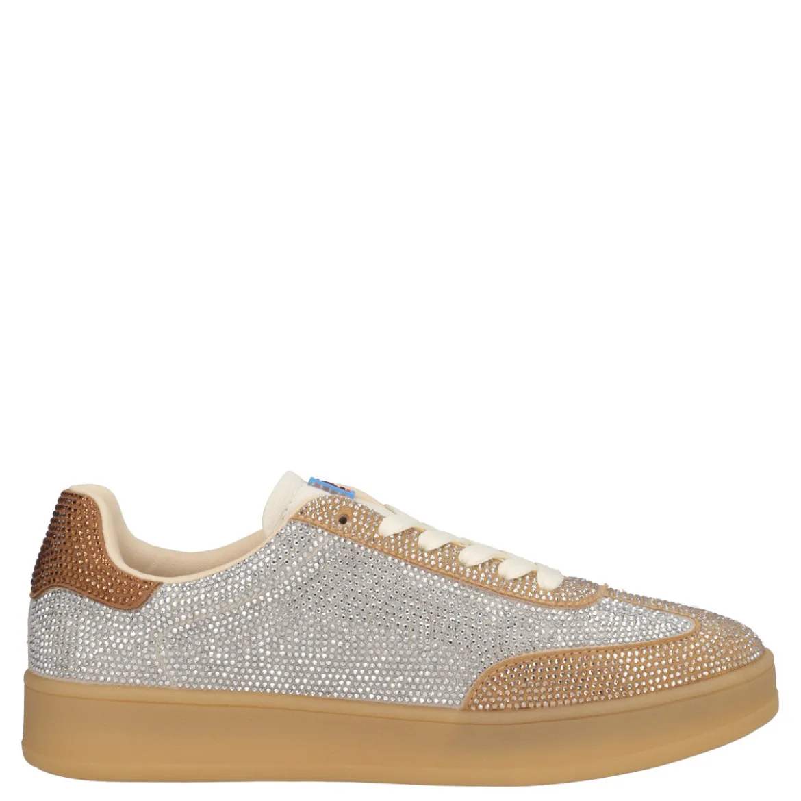 Sneakers Donna Argento e Beige