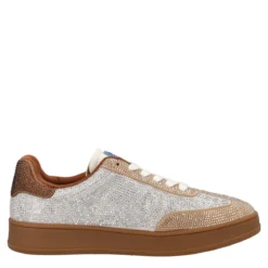 Sneakers Donna Beige e Argento