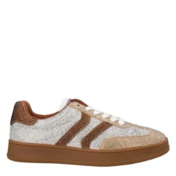 Sneakers Donna Beige e Argento