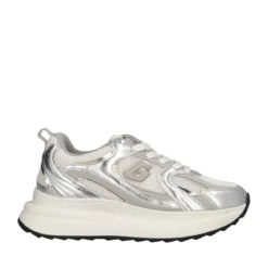 Sneakers Donna Bianche, Argento e Oro