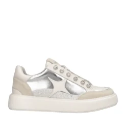 Sneakers Donna Bianche e Argento
