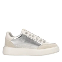 Sneakers Donna Bianche e Argento