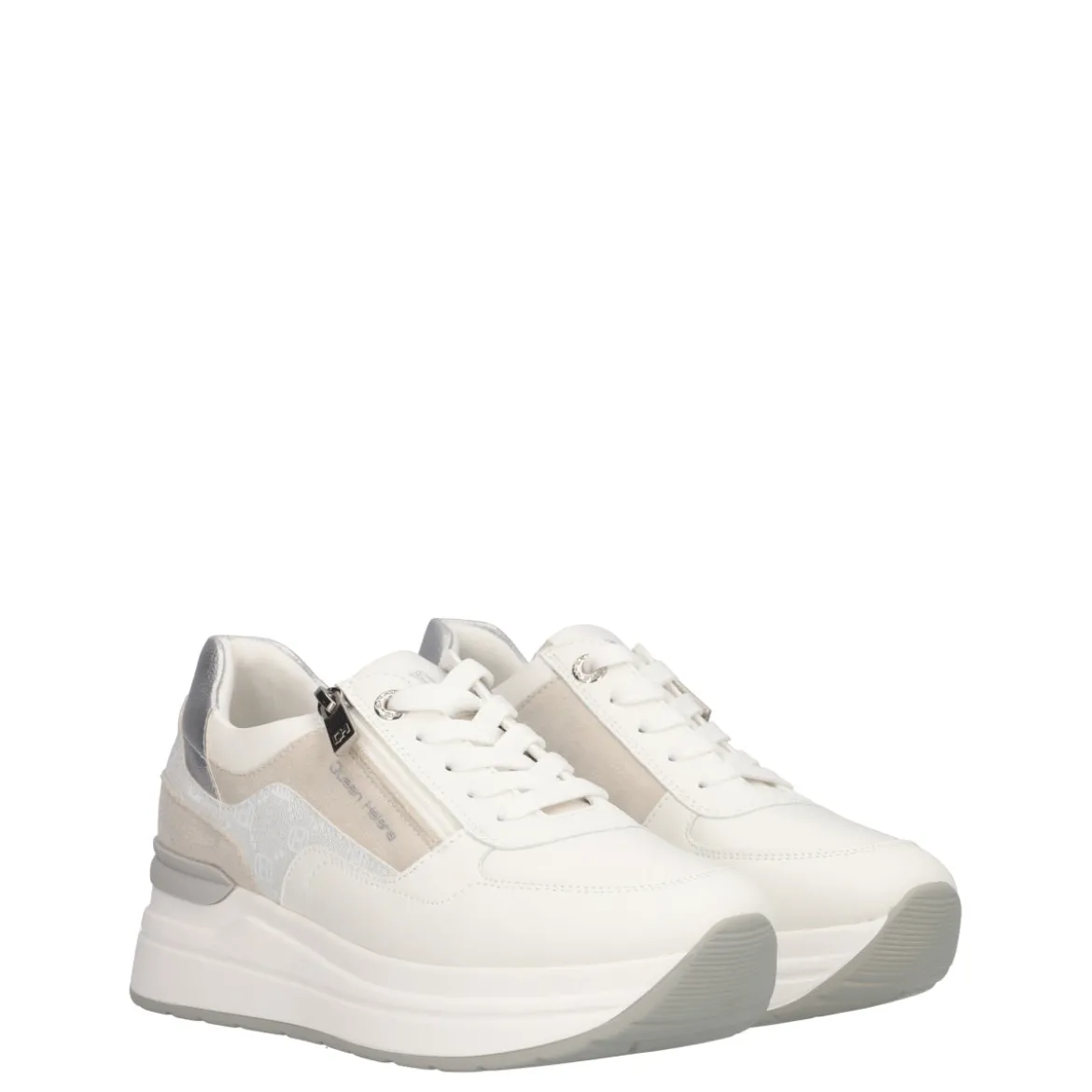 Sneakers Donna Bianche e Argento