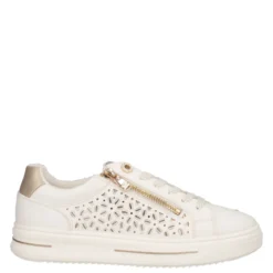 Sneakers Donna Bianche e oro