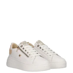 Sneakers Donna Bianche e Oro
