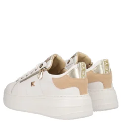 Sneakers Donna Bianche e Oro