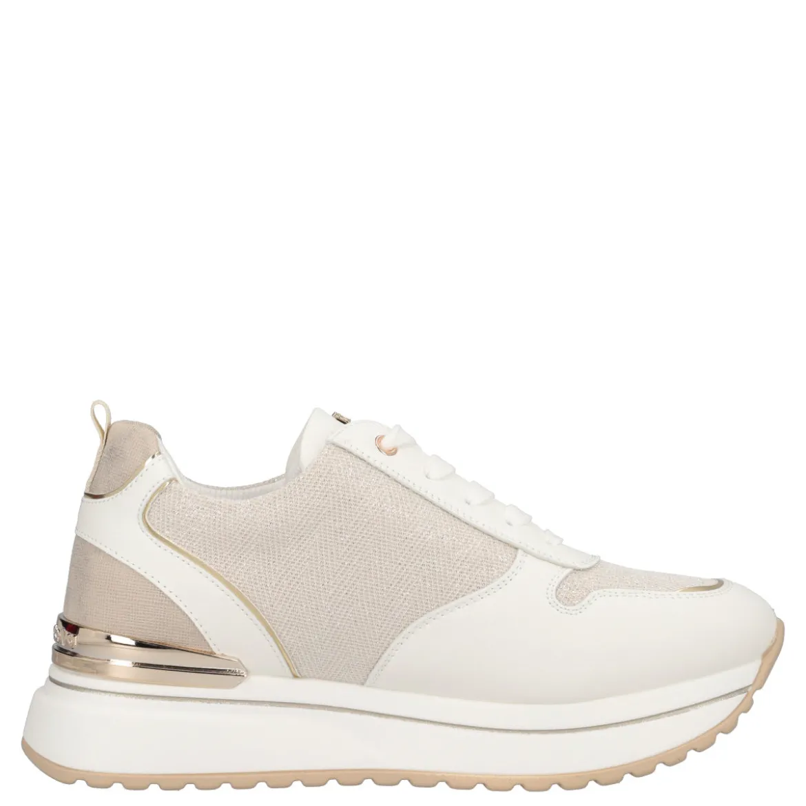 Sneakers Donna Bianche e Oro
