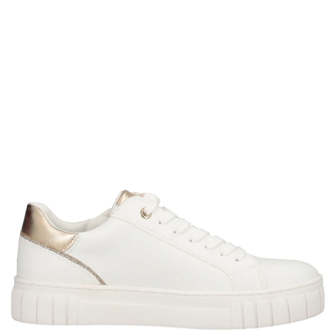 Sneakers Donna Bianche e Oro