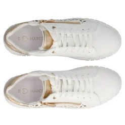 Sneakers Donna Bianche e Oro