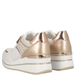 Sneakers Donna Bianche e Oro Rosa