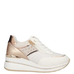Sneakers Donna Bianche e Oro Rosa