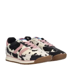 Sneakers Donna Bianche, Nere e Rosa