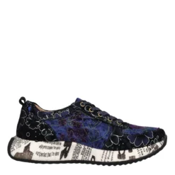 Sneakers Donna Blu in Pelle