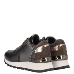 Sneakers Donna Grigio Metallizzato