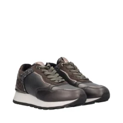 Sneakers Donna Grigio Metallizzato