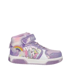 Sneakers Donna Lilla Unicorn con Luci