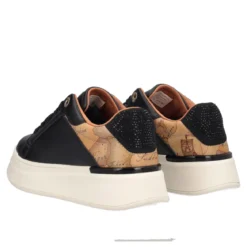 Sneakers Donna Nere e Beige