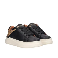 Sneakers Donna Nere e Beige