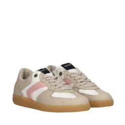 Sneakers Donna Nude, Bianche e Rosa