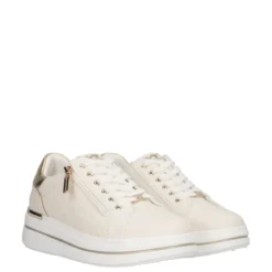 Sneakers Donna Off White e Oro