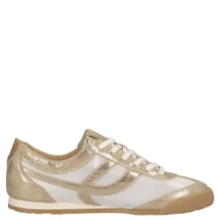 Sneakers Donna Oro e Bianche