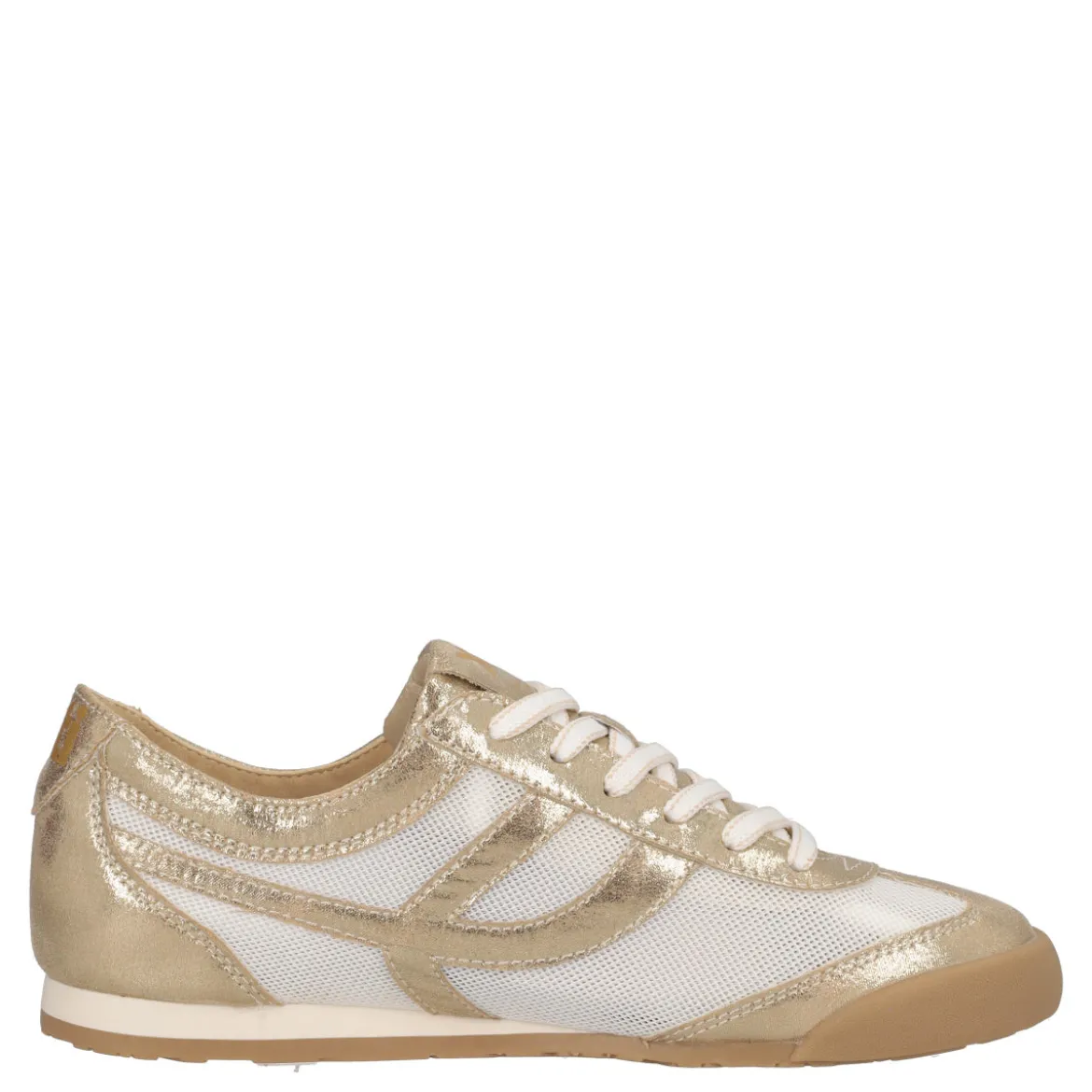 Sneakers Donna Oro e Bianche
