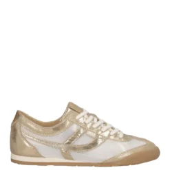 Sneakers Donna Oro e Bianche