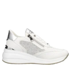 Sneakers Donna Wht Zeppa