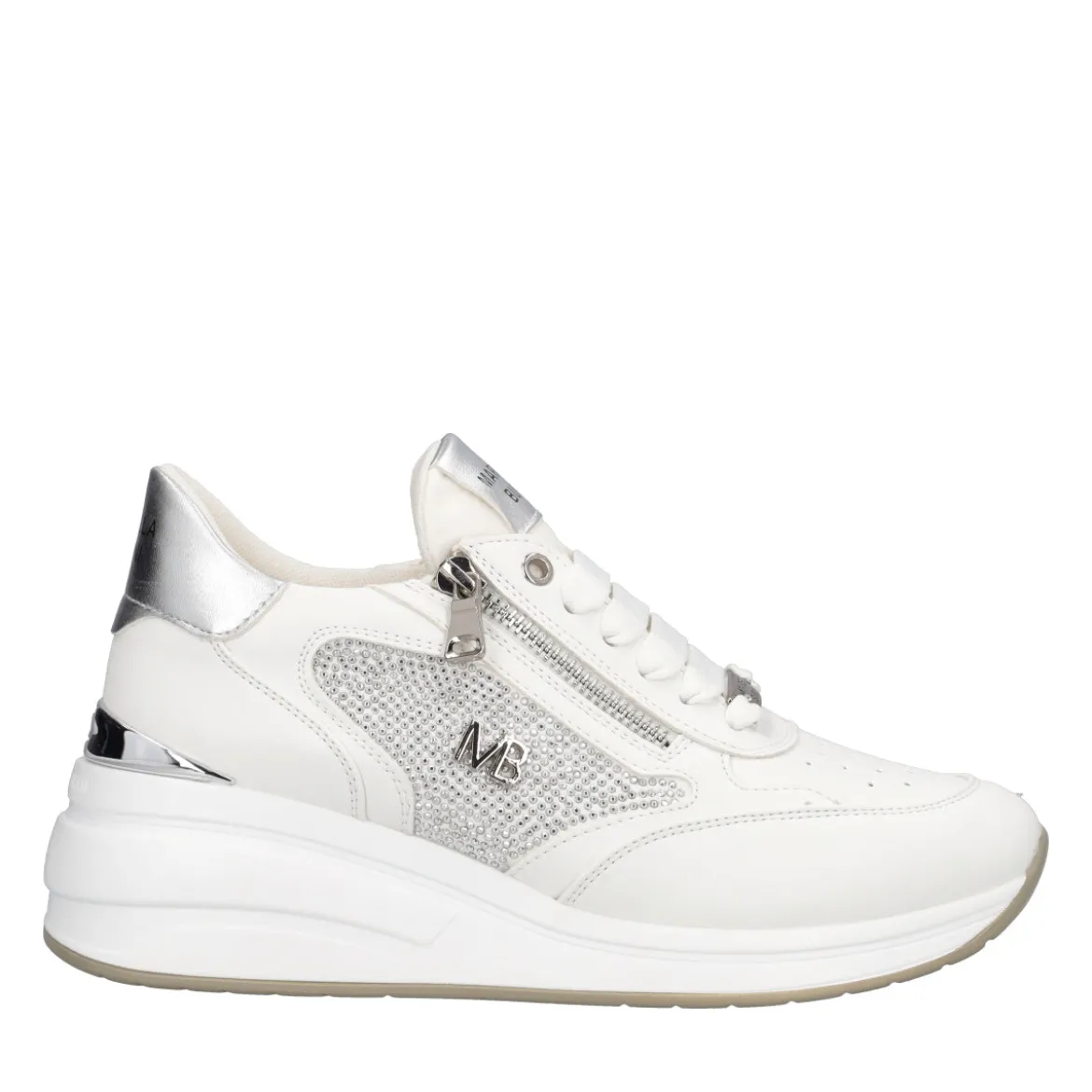 Sneakers Donna Wht Zeppa