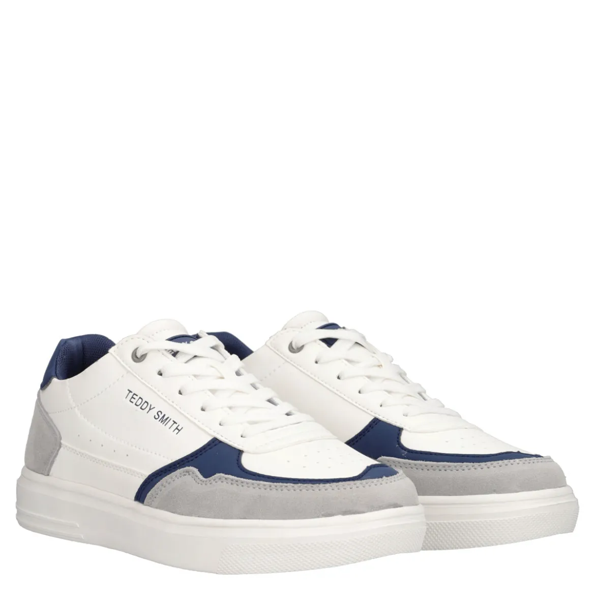 Sneakers Grigia Bianca e Blu