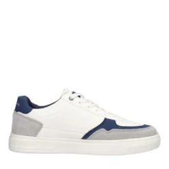 Sneakers Grigia Bianca e Blu