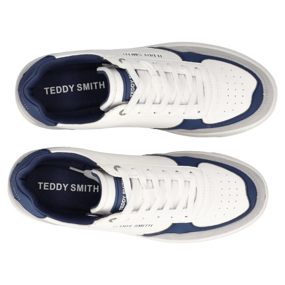 Sneakers Grigia Bianca e Blu