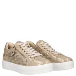 Sneakers Oro con Platform