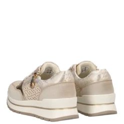 Sneakers Oro con Zip