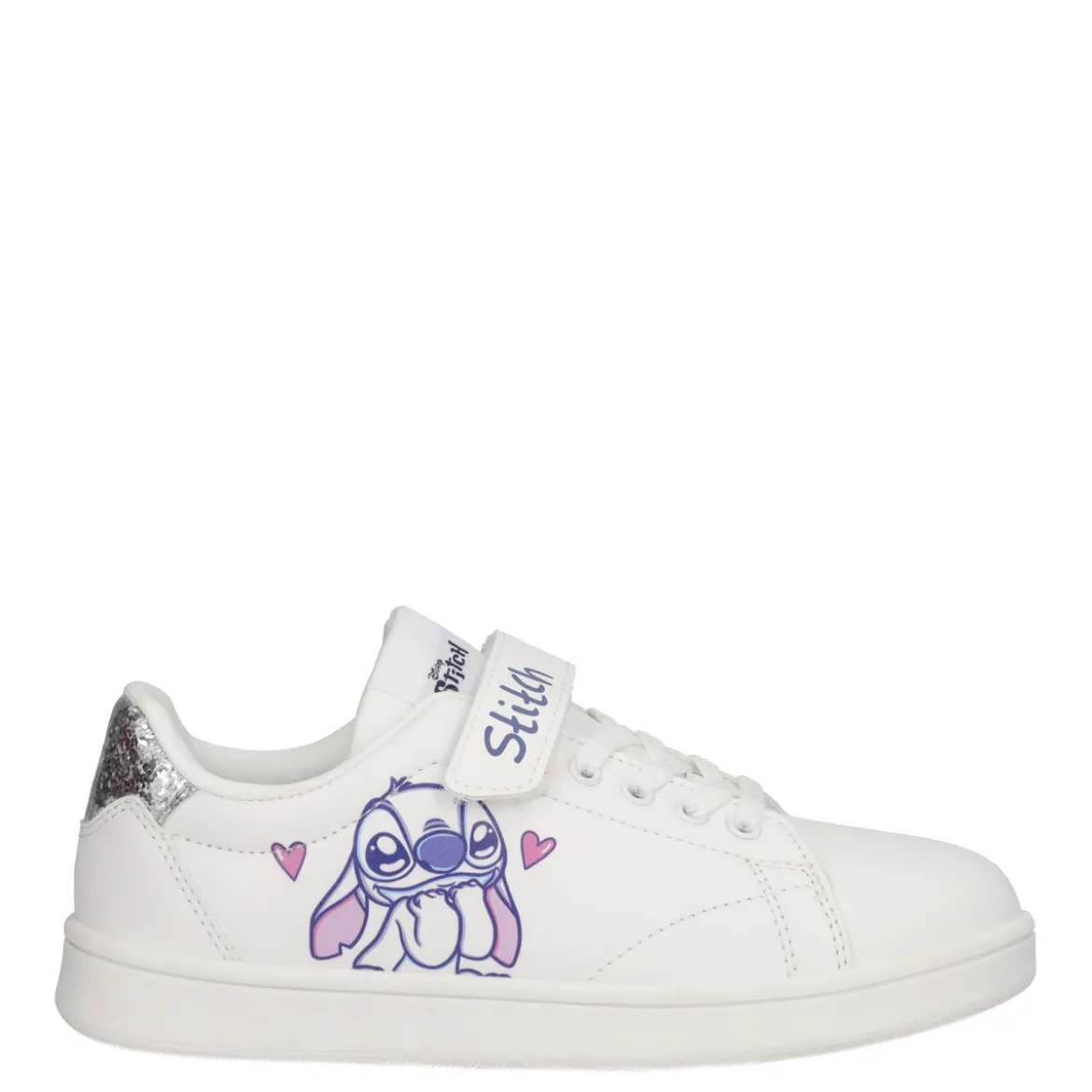 Sneakers Ragazze Bianche Stitch