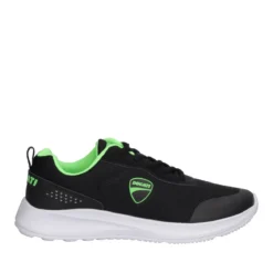 Sneakers Ragazzi Nere e Verdi