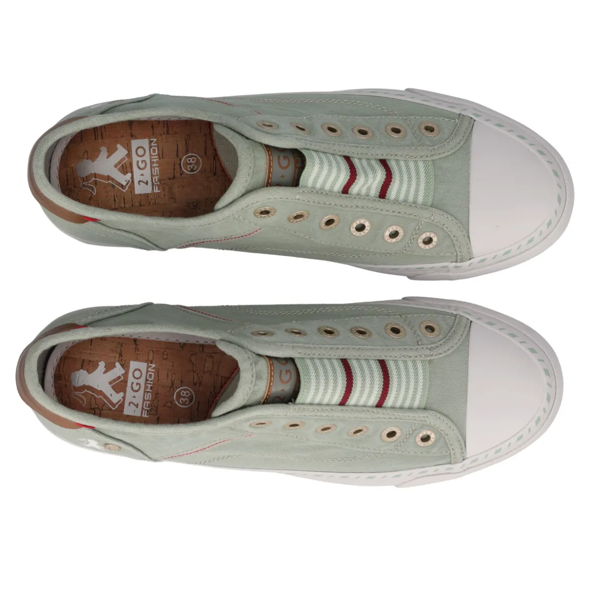 Sneakers Slip-on Donna Verdi