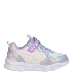 Sneakers Stitch Bambina Lilla con Luci
