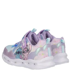 Sneakers Stitch Bambina Lilla con Luci
