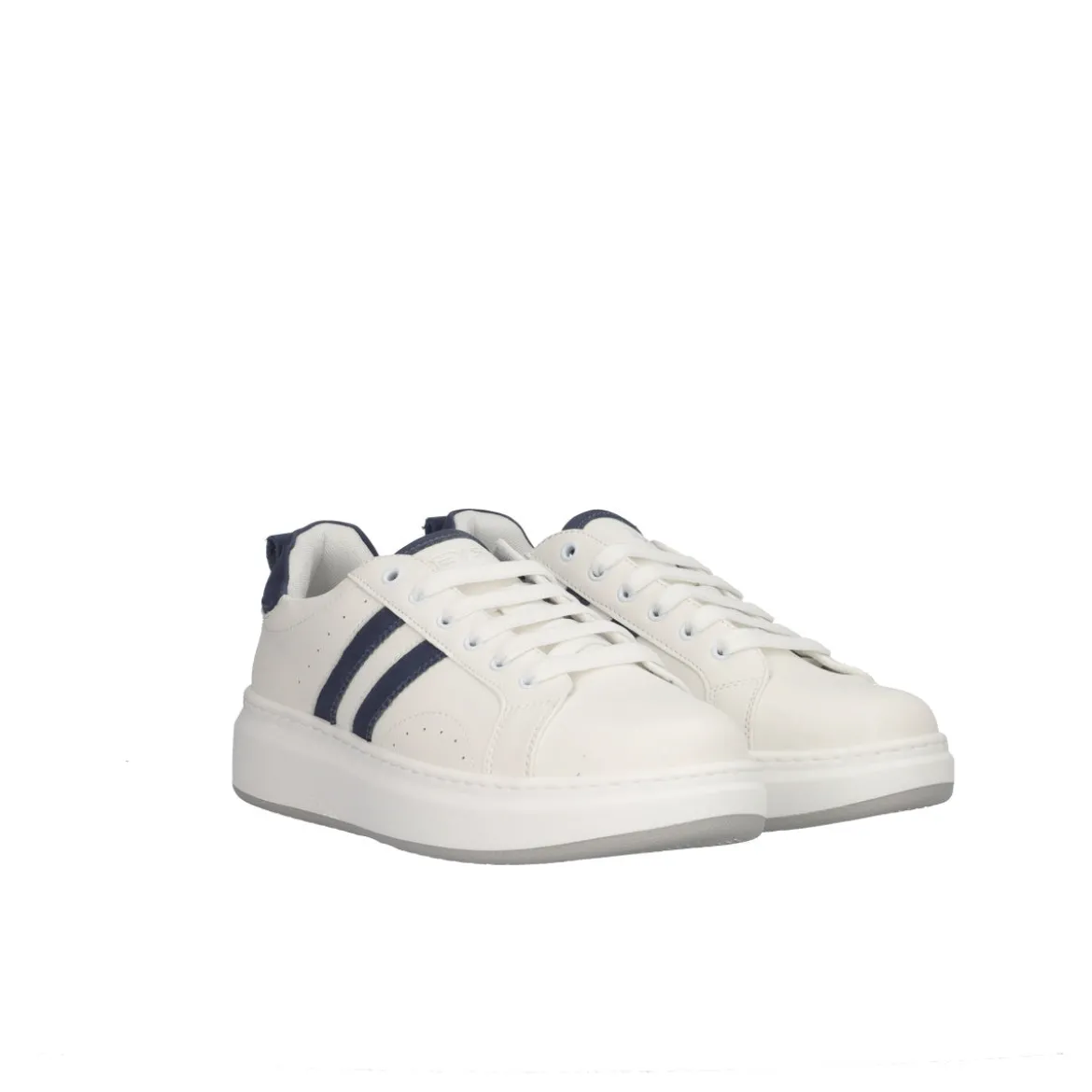 Sneakers Uomo Bianche e Blu