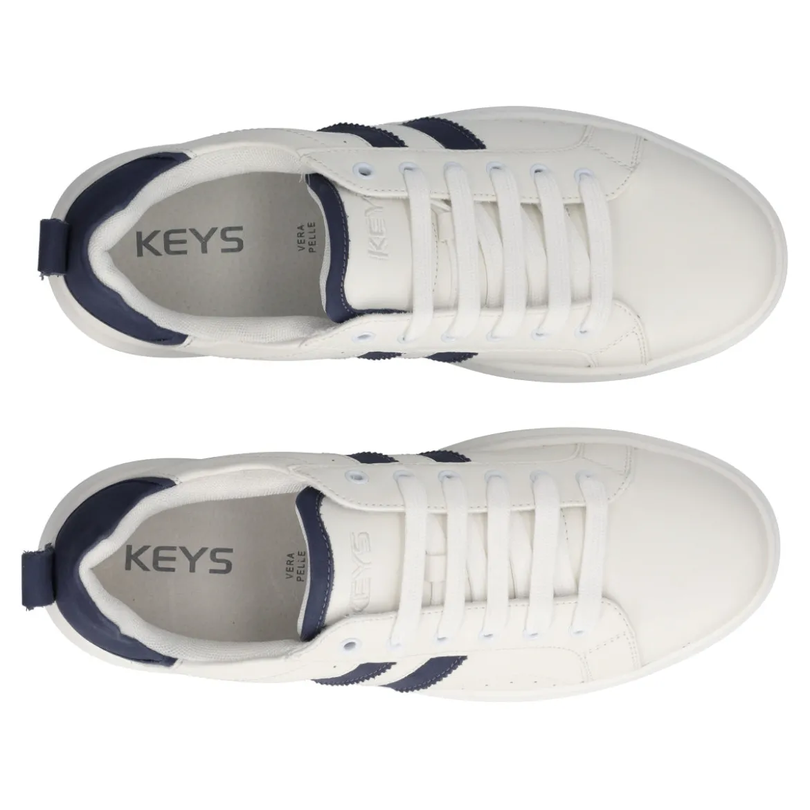 Sneakers Uomo Bianche e Blu
