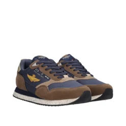 Sneakers Uomo Blu e Marroni
