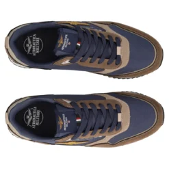 Sneakers Uomo Blu e Marroni