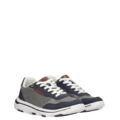 Sneakers Uomo Grigie e Blu