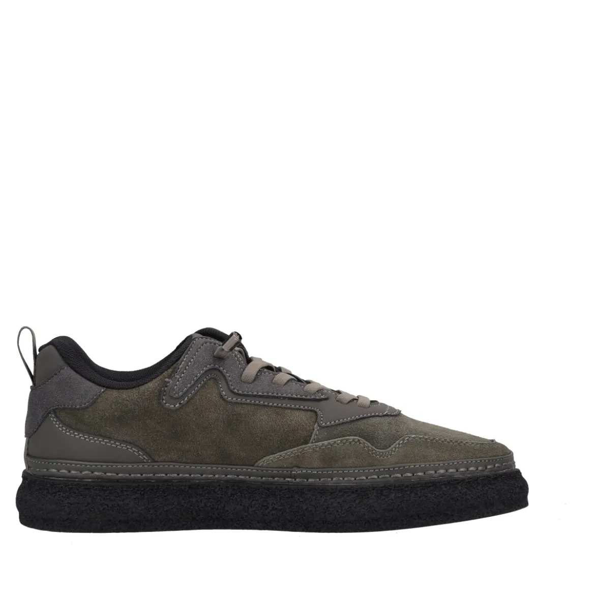 Sneakers Uomo Grigie in Pelle