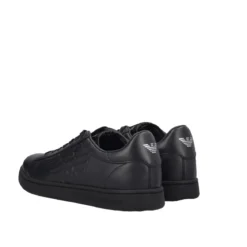 Sneakers Uomo Nere in Pelle
