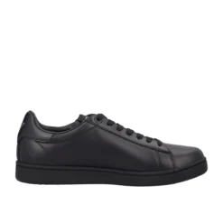 Sneakers Uomo Nere in Pelle
